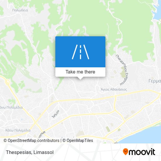 Thespesias map