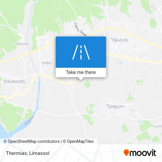 Thermias map