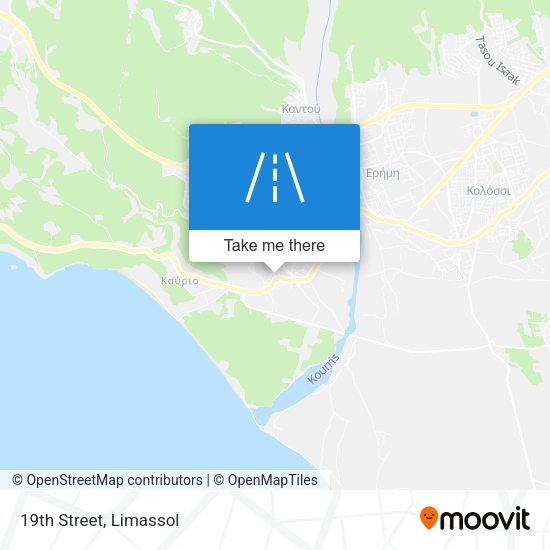 19th Street map