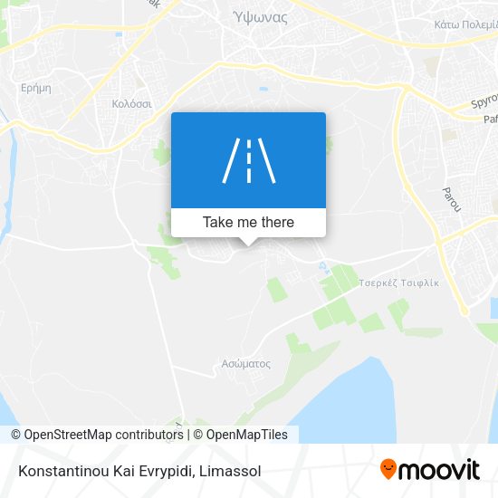 Konstantinou Kai Evrypidi map