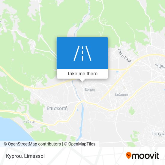 Kyprou map