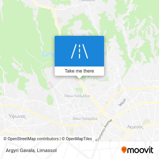 Argyri Gavala map