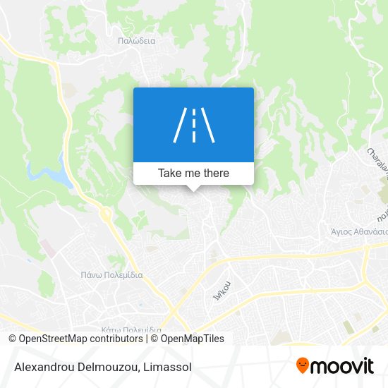 Alexandrou Delmouzou map