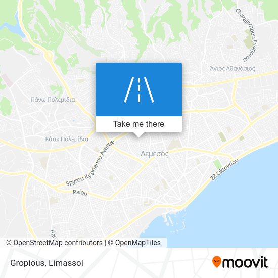 Gropious map