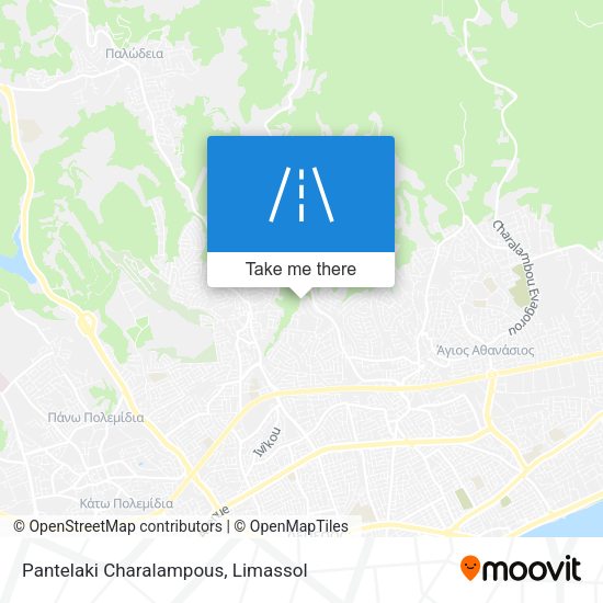 Pantelaki Charalampous map