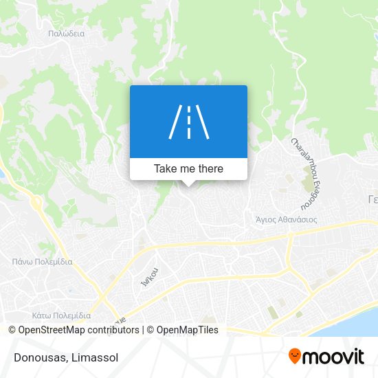 Donousas map