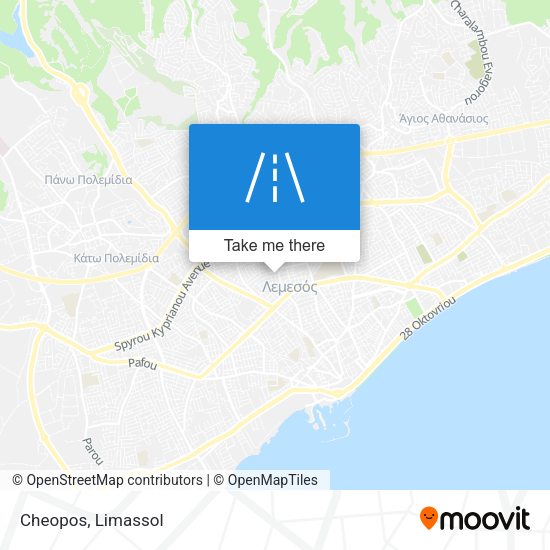 Cheopos map