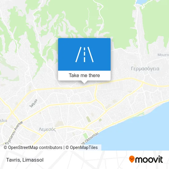 Tavris map