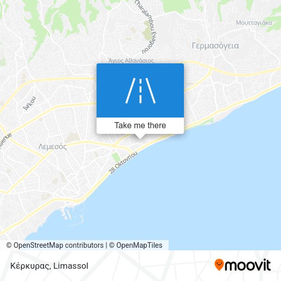 Κέρκυρας map