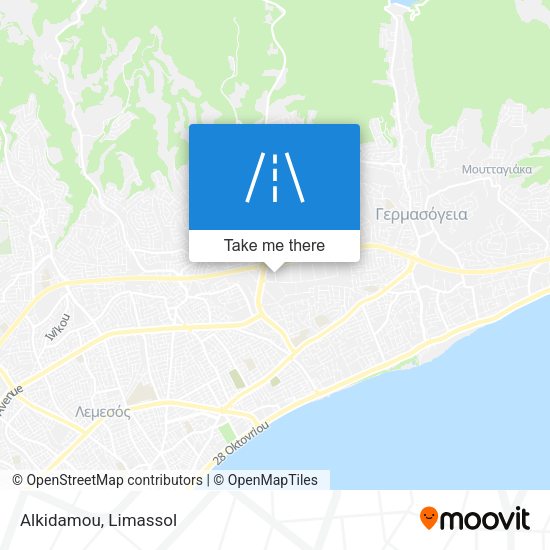Alkidamou map