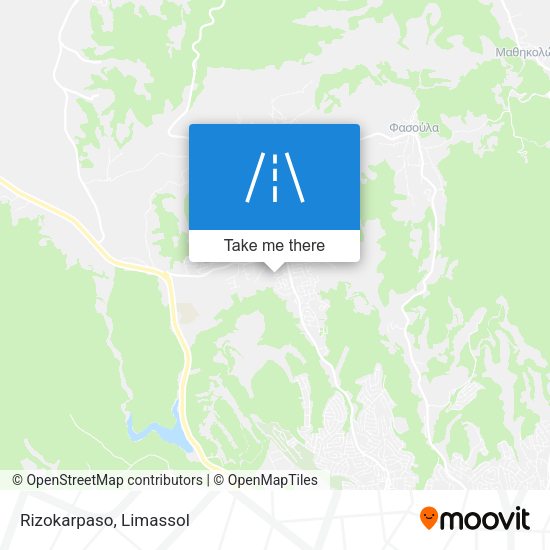 Rizokarpaso map