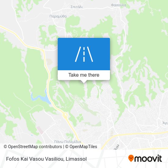 Fofos Kai Vasou Vasiliou map