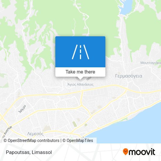 Papoutsas map