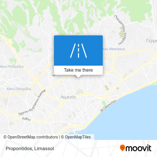 Propontidos map