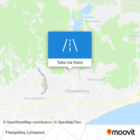 Thespidos map