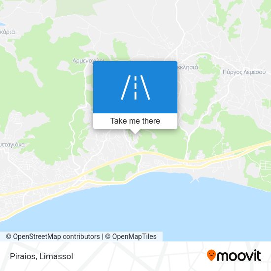 Piraios map