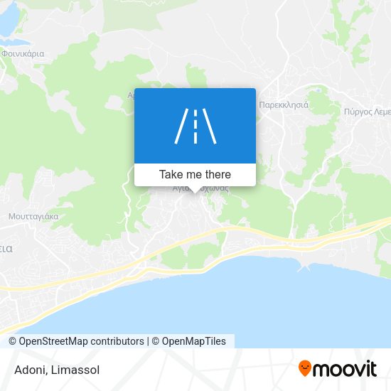 Adoni map