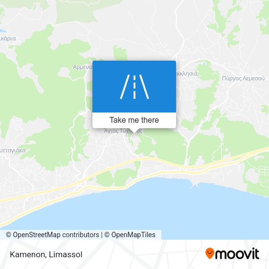 Kamenon map