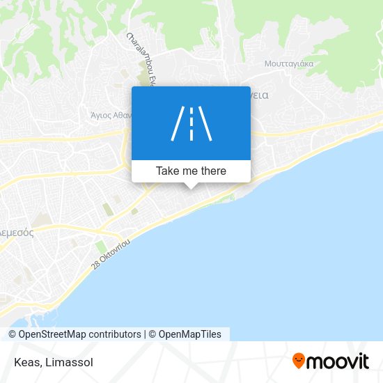 Keas map