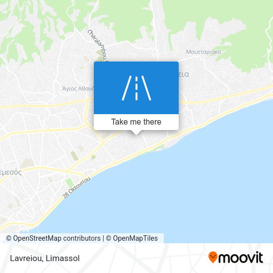 Lavreiou map