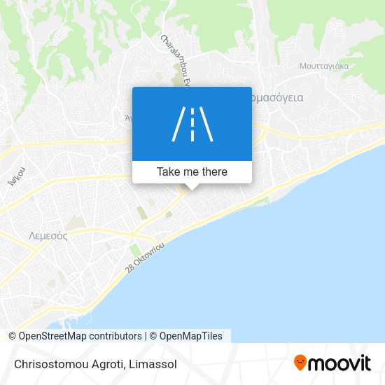 Chrisostomou Agroti map