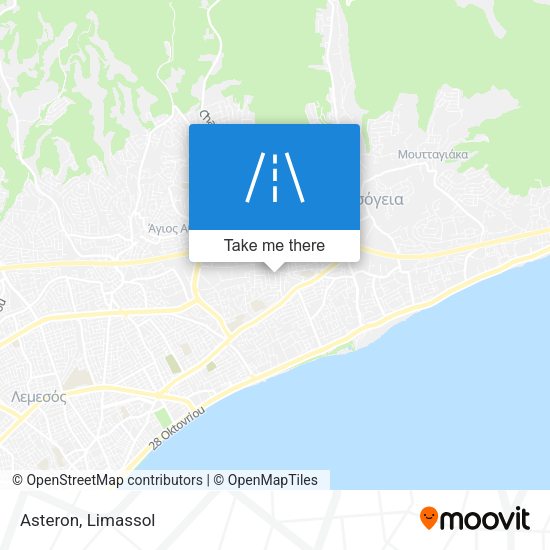 Asteron map