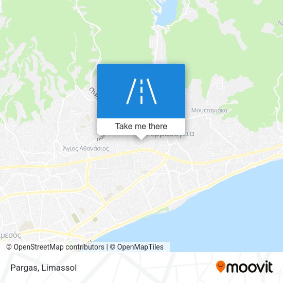 Pargas map