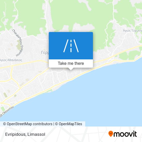 Evripidous map