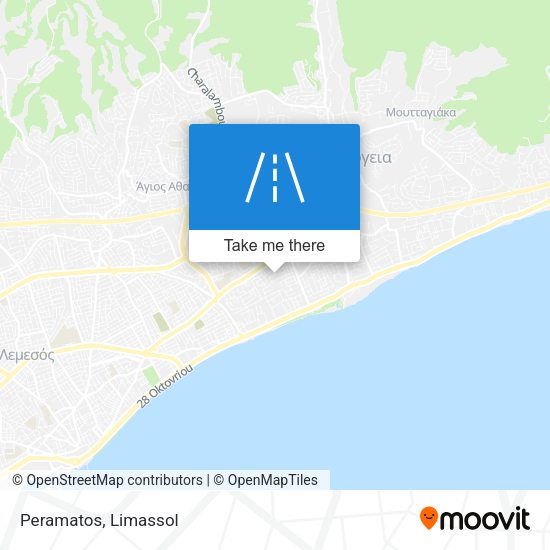 Peramatos map