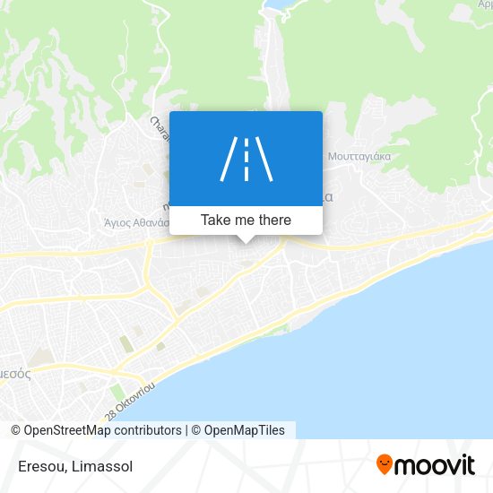 Eresou map