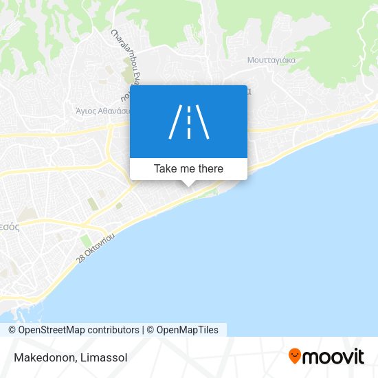 Makedonon map