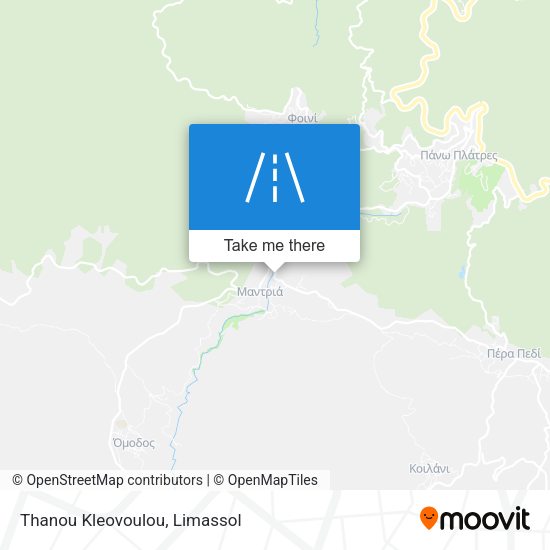 Thanou Kleovoulou map