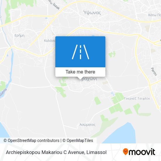 Archiepiskopou Makariou C Avenue map