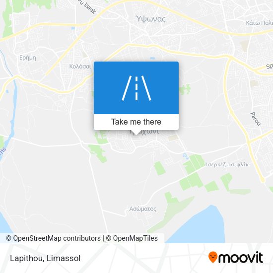 Lapithou map