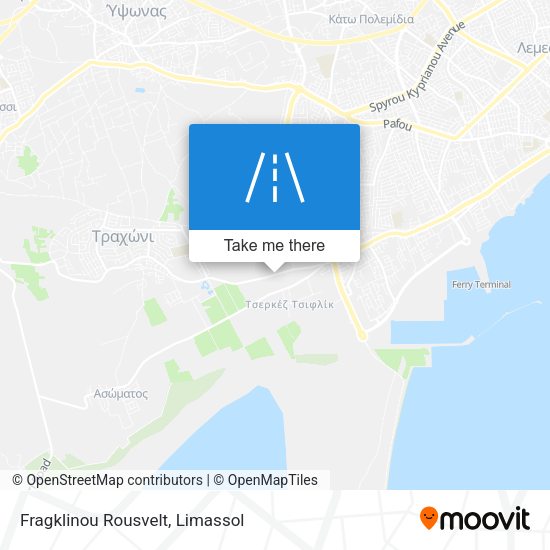 Fragklinou Rousvelt map