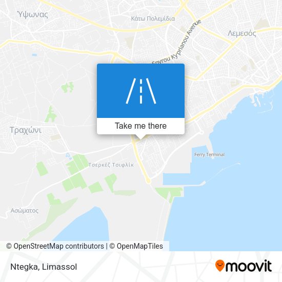 Ntegka map