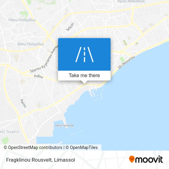 Fragklinou Rousvelt map