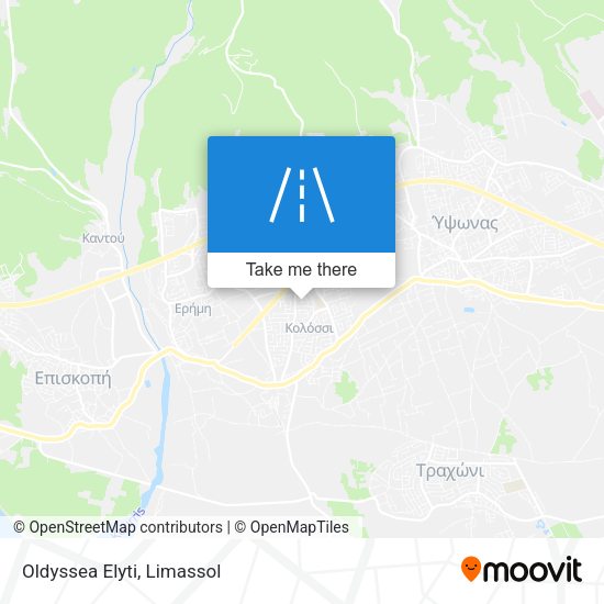 Oldyssea Elyti map