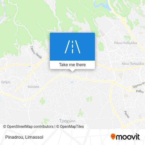 Pinadrou map