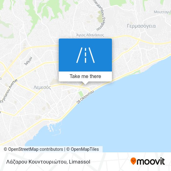 Λάζαρου Κουντουριώτου map