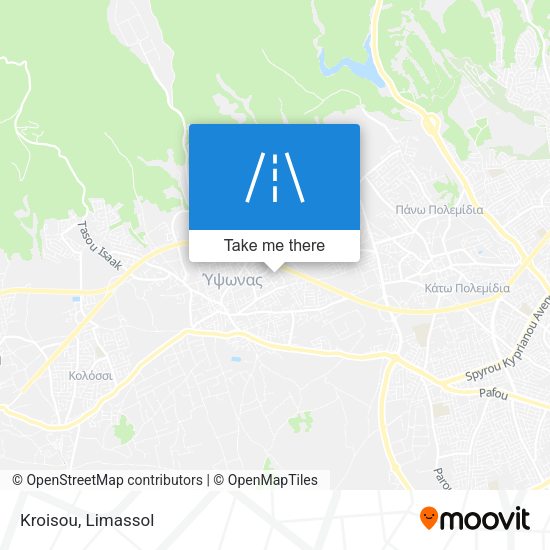 Kroisou map