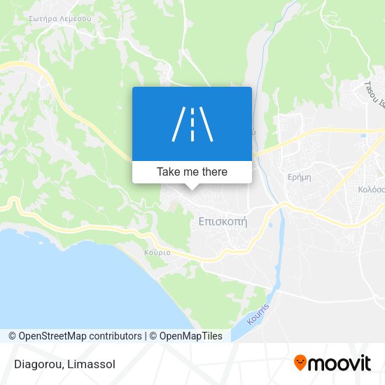 Diagorou map