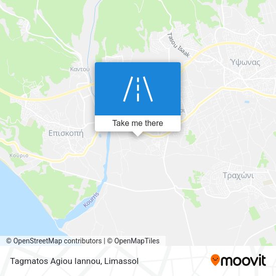Tagmatos Agiou Iannou map