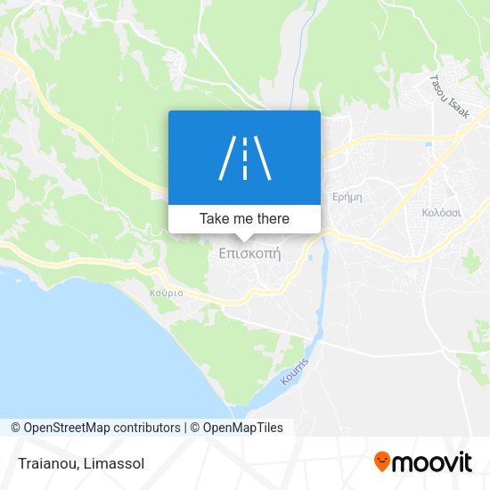 Traianou map