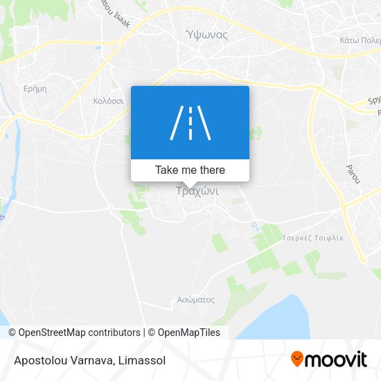 Apostolou Varnava map