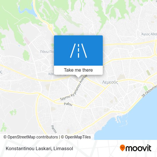Konstantinou Laskari map