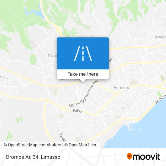 Dromos Ar. 34 map