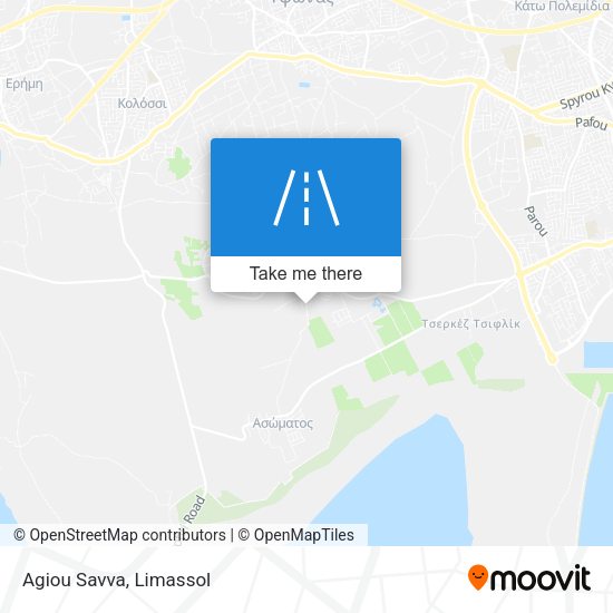 Agiou Savva map