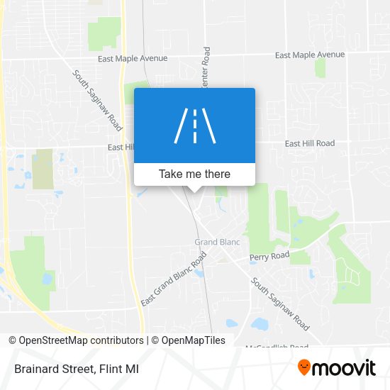 Mapa de Brainard Street