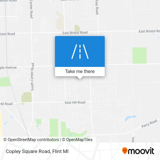 Mapa de Copley Square Road